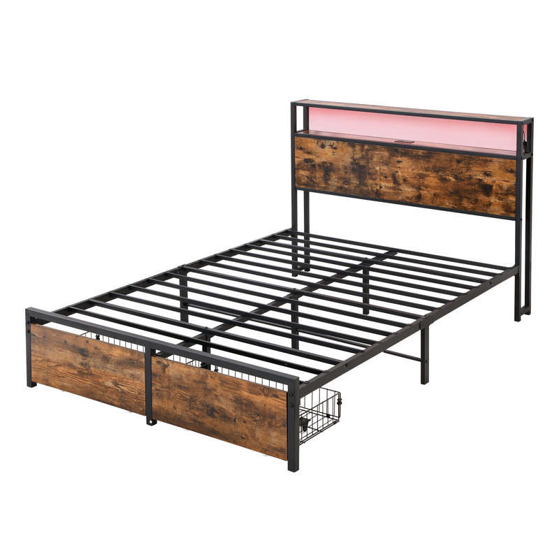 Cocuzzo Storage Bed, Double (4'6)
