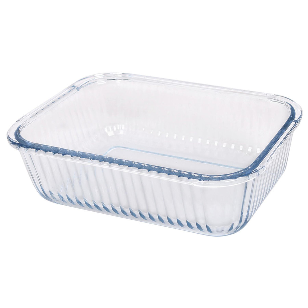 Argon Tableware - Optical Rectangular Glass Cake Baking Dish