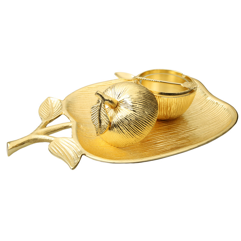 Glass Jar, Gold