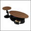 Ensemble de 2 tables gigognes Luxury-900484552