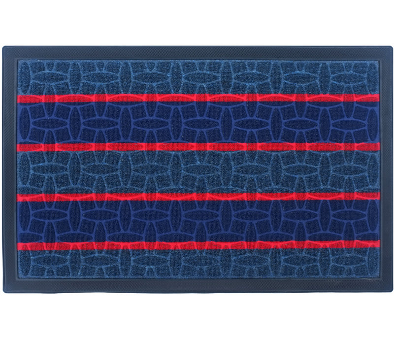 Ashman Non-Slip Striped Outdoor Doormat
