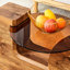 Table basse double détachable, matériau élégant, ne tache pas, collision, conception facile à installer, surface anti-taches, méthode d'assemblage réfléchie