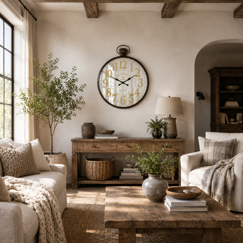 Horloge murale Burnell
