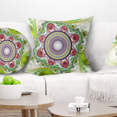 Abstract Throw Pillow