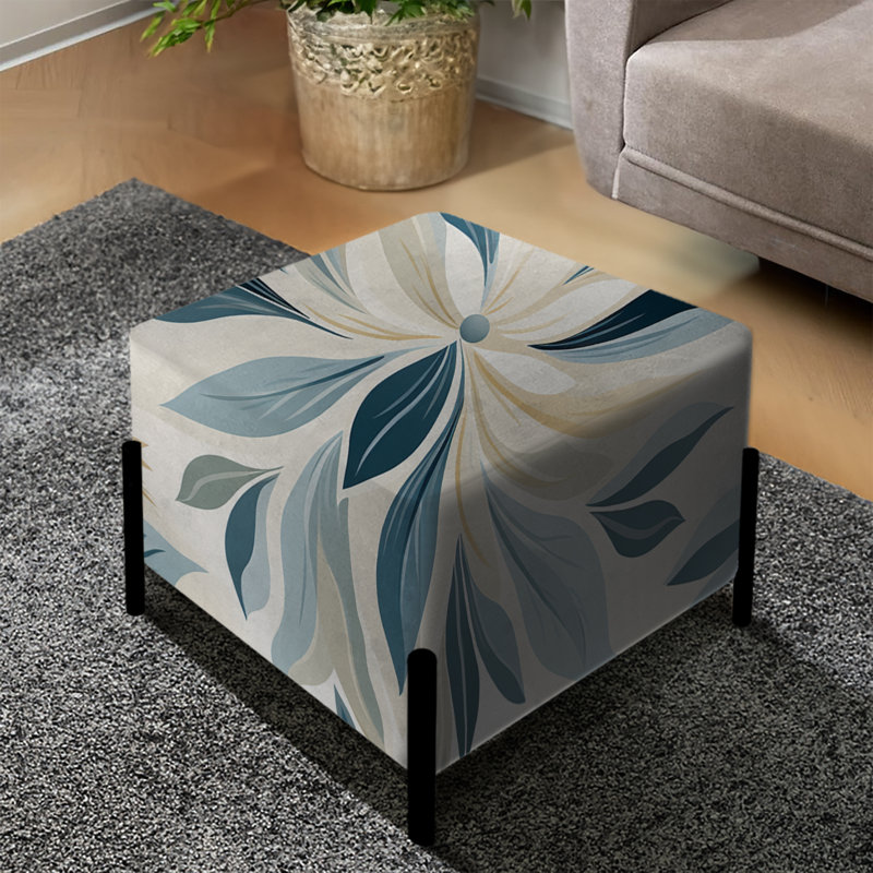 Repose-pieds Tranquil Patterns II - Floral