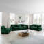Canapé modulaire surdimensionné 3 pièces confortable, un canapé simple et un canapé 2 places et un canapé 3 places, canapé en velours côtelé vert profond-1066938758