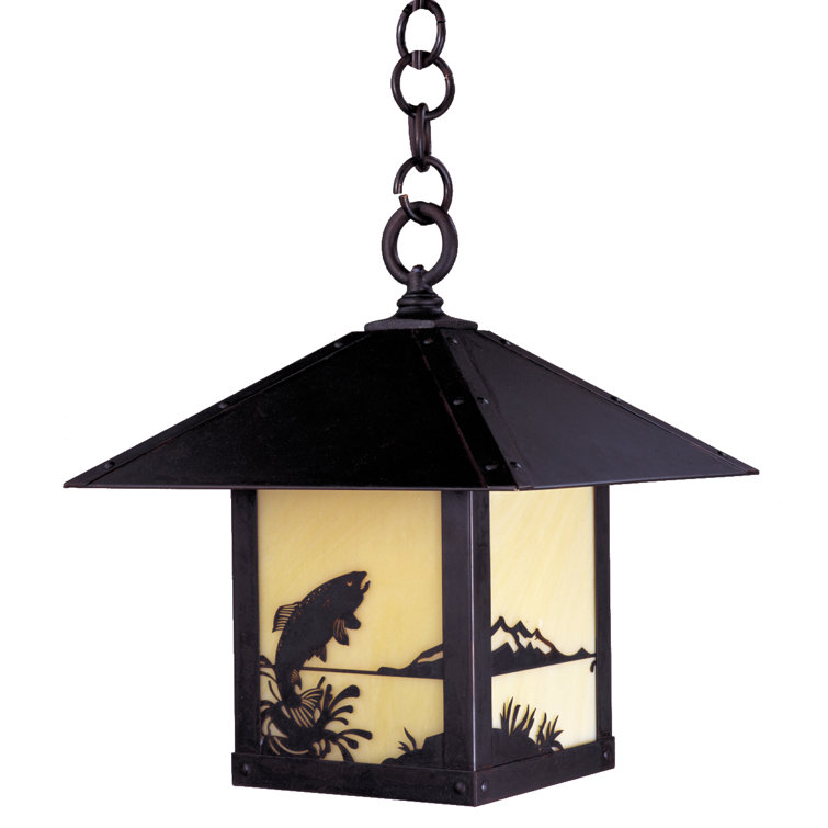 Timber Ridge 1 - Light LED Outdoor Hanging Lantern