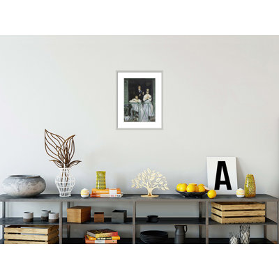 Le balcon par impression giclée encadrée