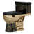 Black and Gold is out of stock selected