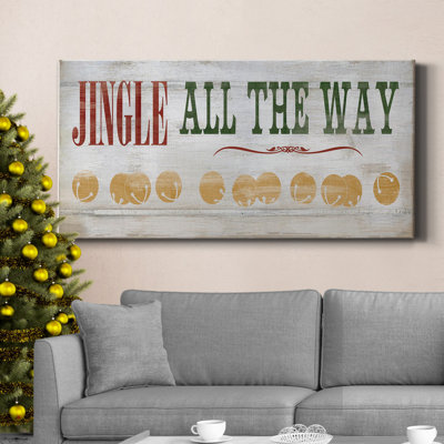 Toile tendue de qualité supérieure Jingle All The Way