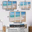 Oceanic Beach Harmony - Ensemble de décoration murale bord de mer-107734093-107734092