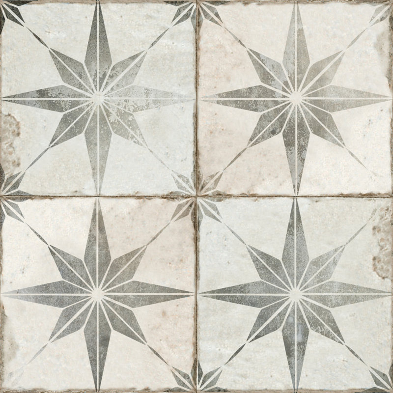 5'' W x 5'' L Vinyl Peel and Stick Mosaic Tile