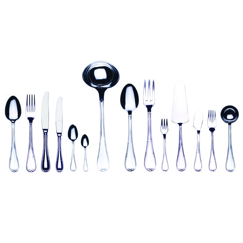 Raffaello Flatware Set (Configuration S) - 113 Pieces - Stainless Steel