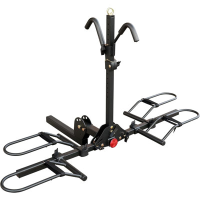  Support à vélo avec capacité de 200 lb pour les voitures, les véhicules récréatifs, les véhicules récréatifs, les véhicules récréatifs, les vélos avec un support de gros pneus de 5 pouces et un récepteur de 2 po