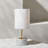 KAMILAH IRON TABLE LAMP W/ USB PORT