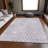 Premium Machine Washable Prisco Lilac Rug-1117071734