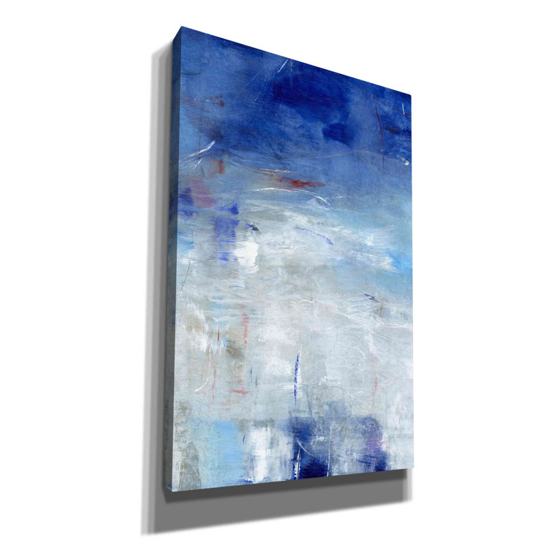 "Entre la ligne" par Tim O'toole, art mural sur toile, H 40 po x l 26 po x P 1,5 po