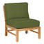 Club Teak Sectional Slipper Chair-83260249-83260274-93646998