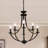 6-light Dimmable Chandelier
