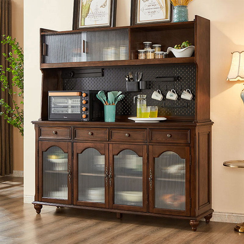 Buffet en bois de noyer massif, Noyer