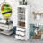 Wood Bathroom Cabinet with Three Drawers-1298127859