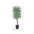 Ficus artificiel en pot de style panier