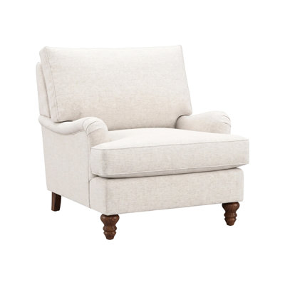 Fauteuil de 34,5 po de large Luna
