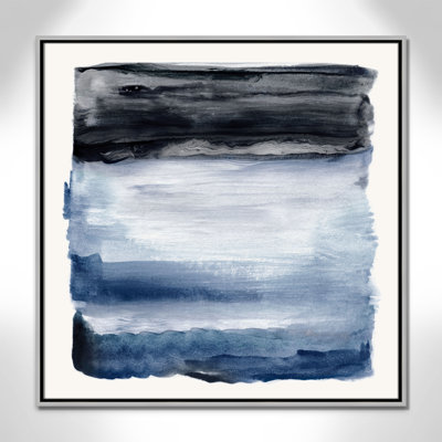 Navy Sky I Print by Nan
