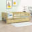 Wood Daybed with Two Drawers and Slats-209425331-209425328