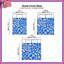 Housses de couette à formes géométriques bleues-130426594