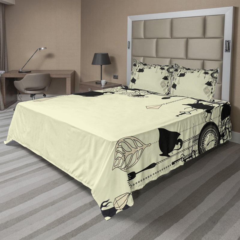 Microfiber Sheet Set, Full Sheet Set + Fitted Sheet + 2 Pillowcases
