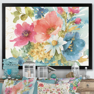 « my french jardin »-cadre photo sur toile