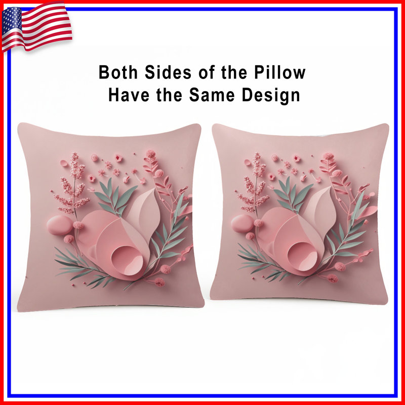 Coussin en papier, 14 X 14 pouces