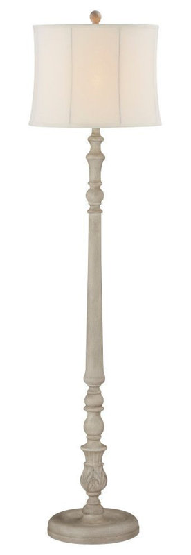 Lampe sur pied traditionnelle 66 po Judilyn