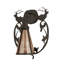 Rustic Lodge 1 - Light Armed Sconce