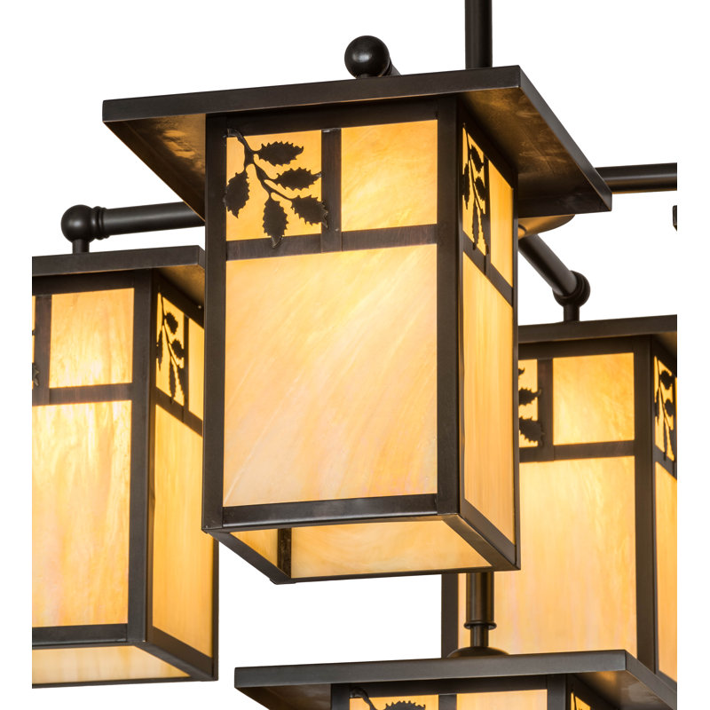 Lustre à 5 lumières avec abat-jour Bensonhurst