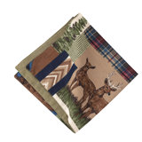 Sela Cotton Patchwork Square Napkin