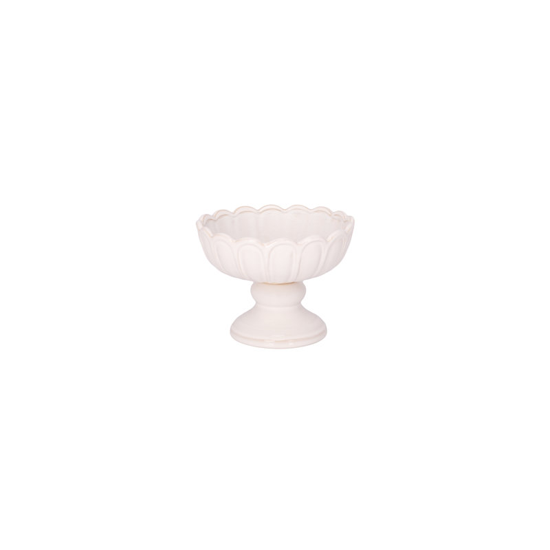 Stoneware Pot Off White
