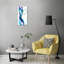 Jamaiah Glass Wall Clock