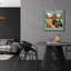 Art mural en verre épique «Farm» par Jim Baldwin, 24 po x 24 po-117460946