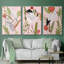 Birds In Motion IV, reproduction sur toile 3 pièces-91887446-91887443
