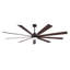 Ventilateur de plafond 9 pales avec éclairage à DEL et télécommande Veun-705532601-735506593