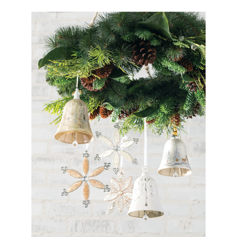 Couronne de pin artificielle australienne, H 24 po x l 24 po x P 7,5 po