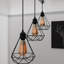 Becton 3 - Light Black Pendant