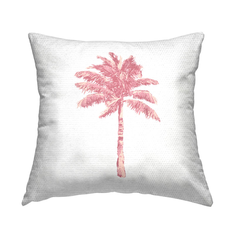 Floral Outdoor Throw Pillow