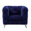 Chaise d'intérieur rembourrée, chaise d'appoint capitonnée