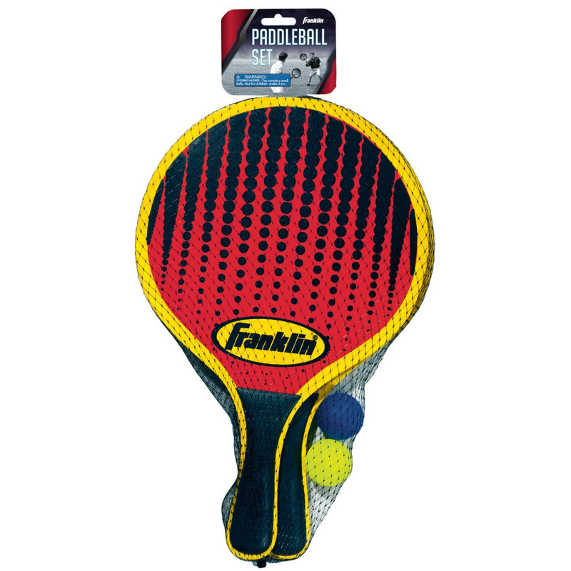 Pattern Paddleball Set