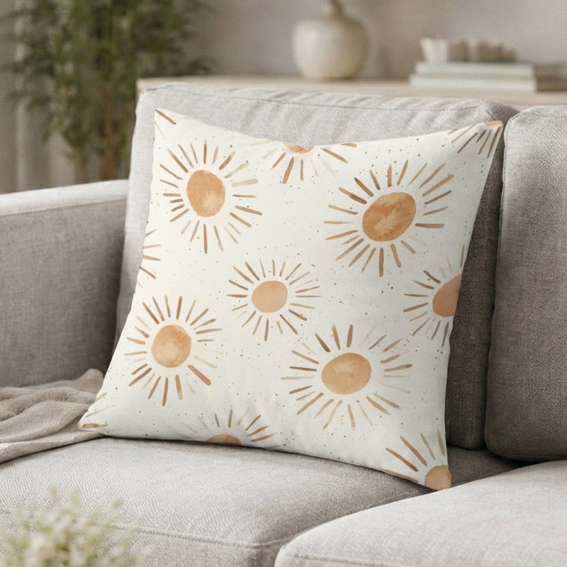 Coussin Starburst, H 18 po x l 18 po