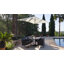 Ahmid 8 Seater Rattan Garden Dining Set with Cream LED Premium Parasol & Cover-1645155292-1668328923