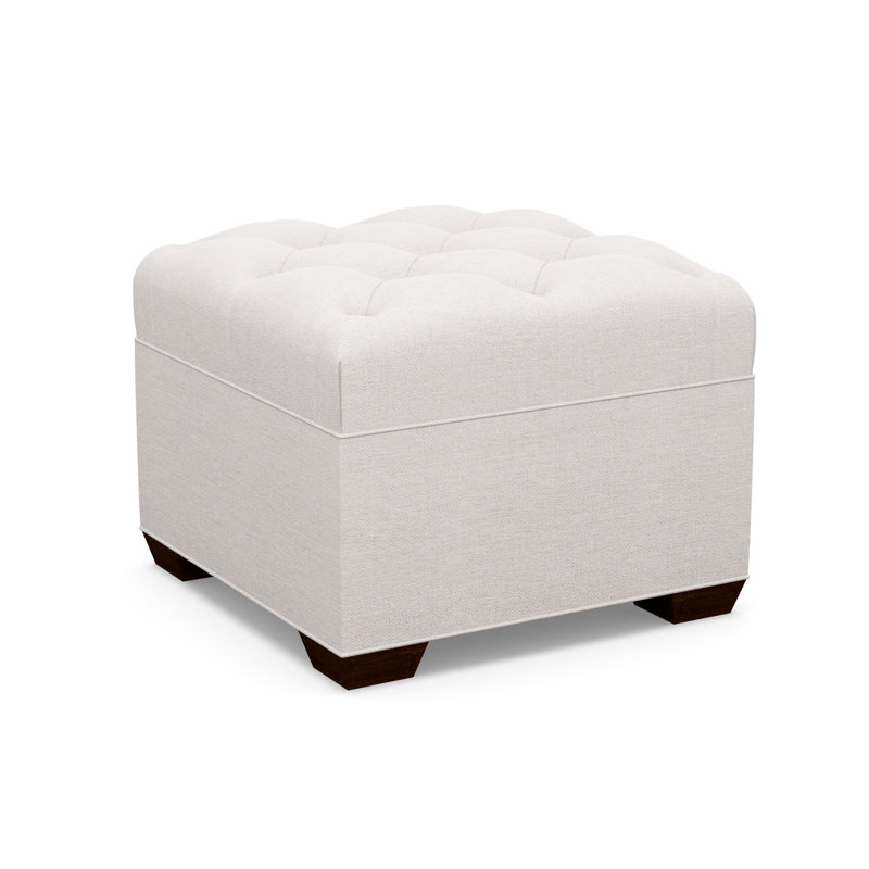 Square Ottoman, Walnut, 9637-86